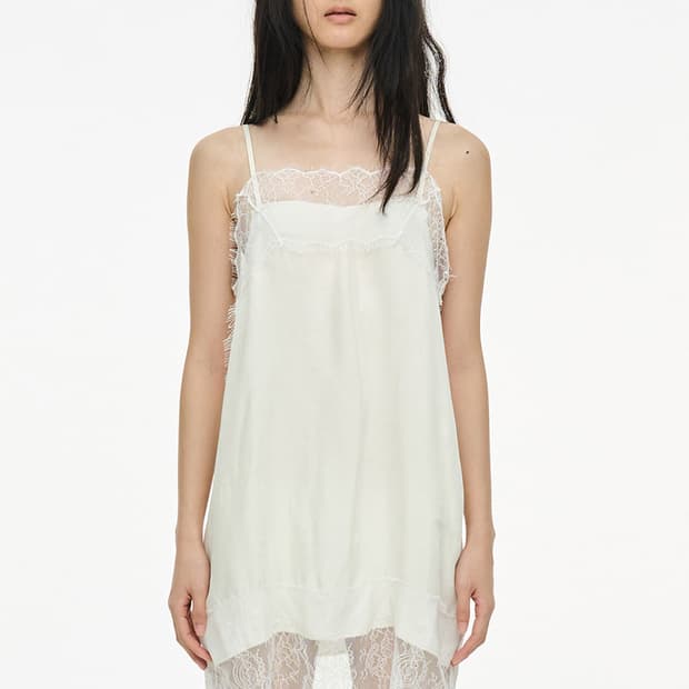 구해요) 세릭 레이스 슬립 드레스