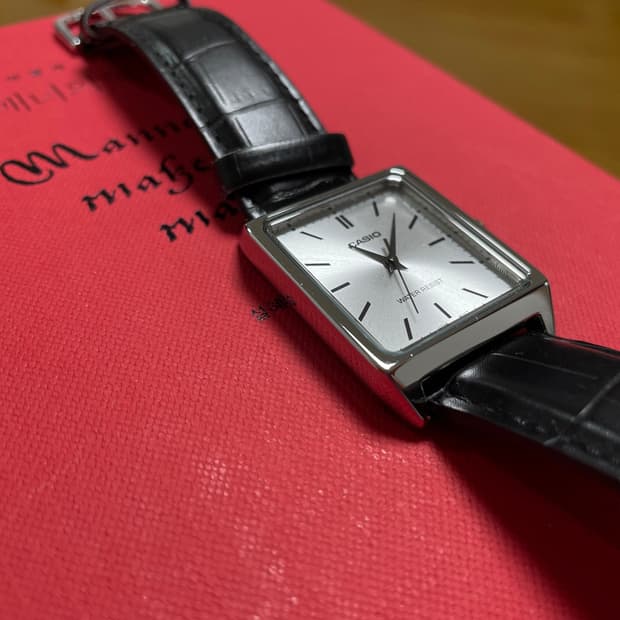 [신동품] MTP-V007 흰판(희귀) 카시오 최저가 판매 상태 최상