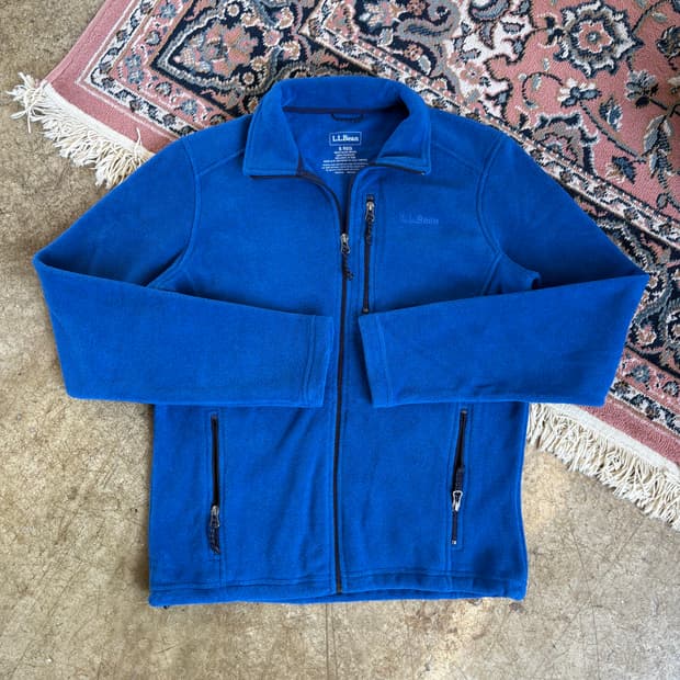 LL Bean polartec fleece zipup