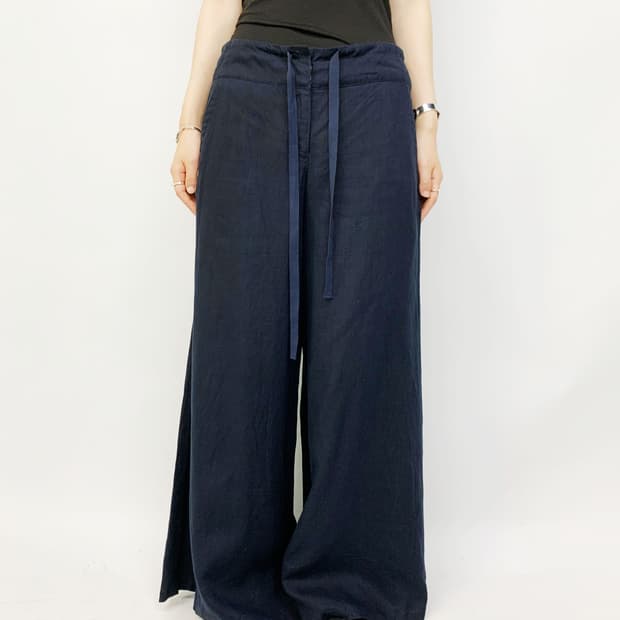 BLUE DE BRESSE 와이드 팬츠