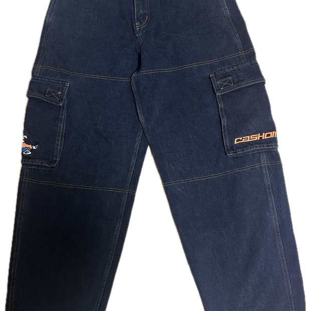 [32] 캐시온리(Cashonly) Aleka 카고 데님 블랙