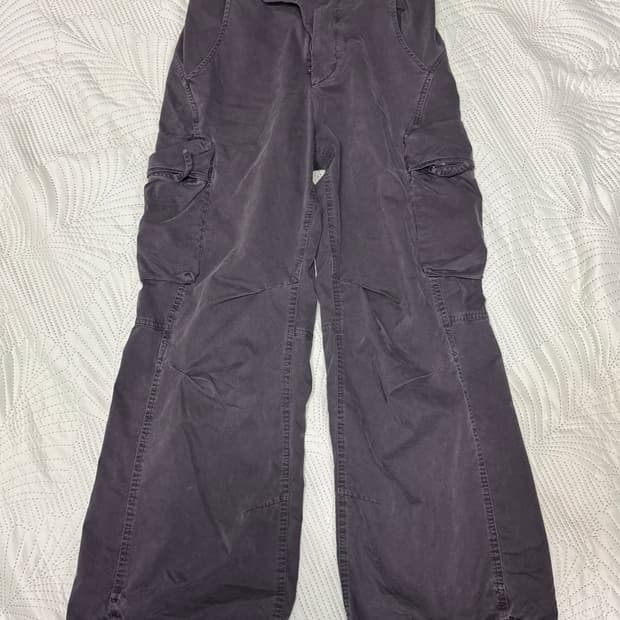 999휴머니티 어드벤처 다이드 카고팬츠 스톤그레이