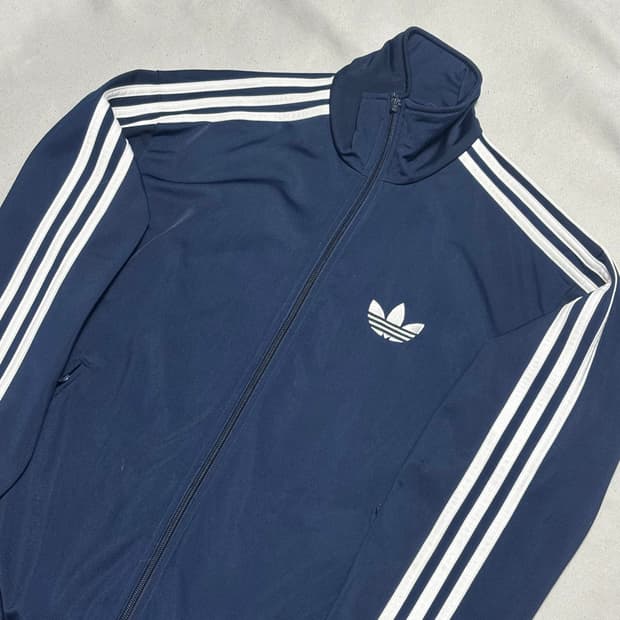 100 아디다스 파이어버드 네이비 트랙탑