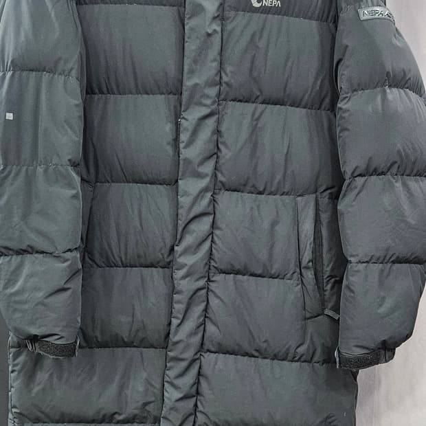 네파 덕다운 롱패딩 블랙 110