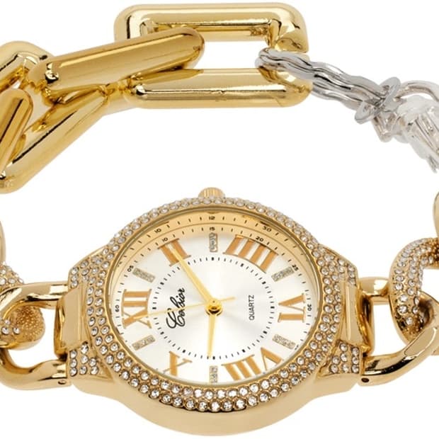 [OS] BLESS freestyle gold watch bracelet