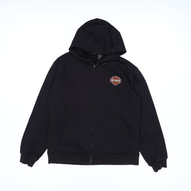 L 할리데이비슨 후드 집업 자켓 N7498
