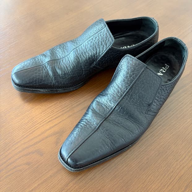 PRADA 00s 아카이브 스퀘어토 로퍼 265