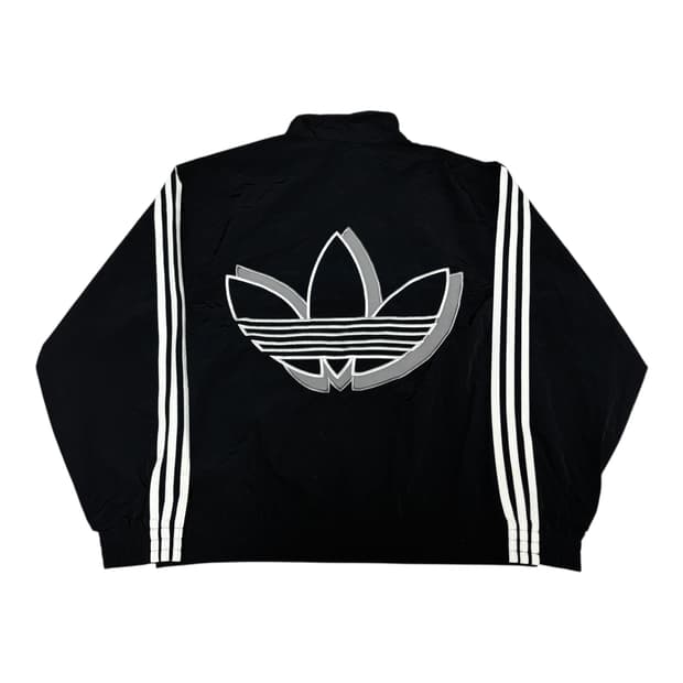 아디다스 빅트레포일 자수로고 바람막이