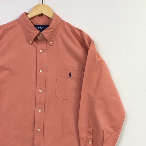 XL 폴로 옥스포드 솔리드 셔츠