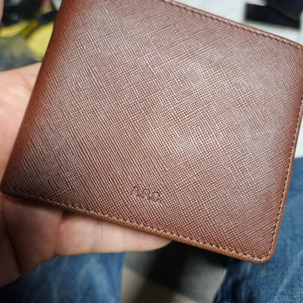 Apc 가죽 반지갑 아페쎄 