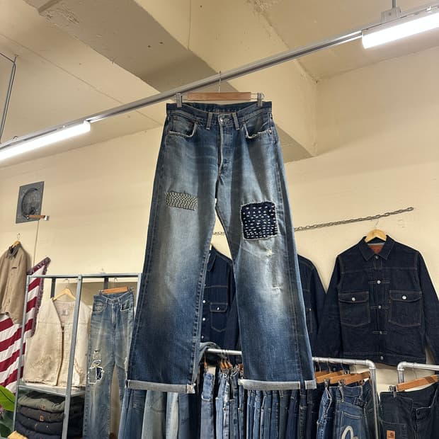 90s Edwin 505SX  사시코 보로진