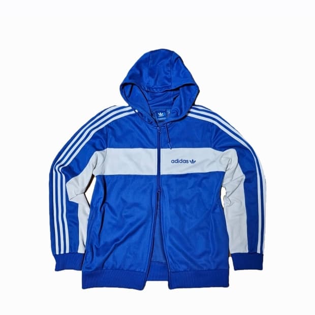 아디다스 투웨이 후드집업져지 M(실측 L)