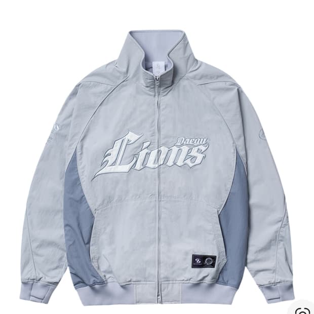 [L] 산산기어 x 삼성 라이온즈 자켓 그레이