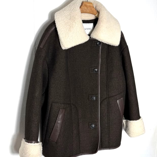 루에브르 무스탕 루에브르자켓 루에브르무스탕