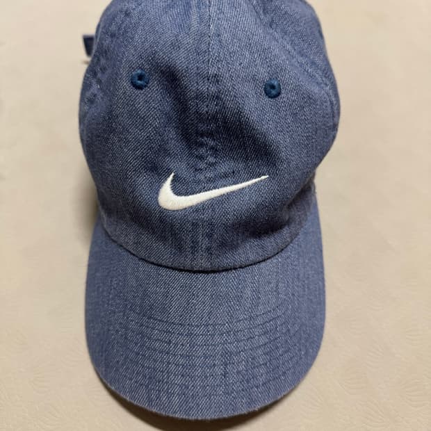 나이키 청모자