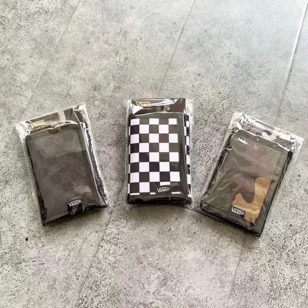 반스 지갑(블랙체커)