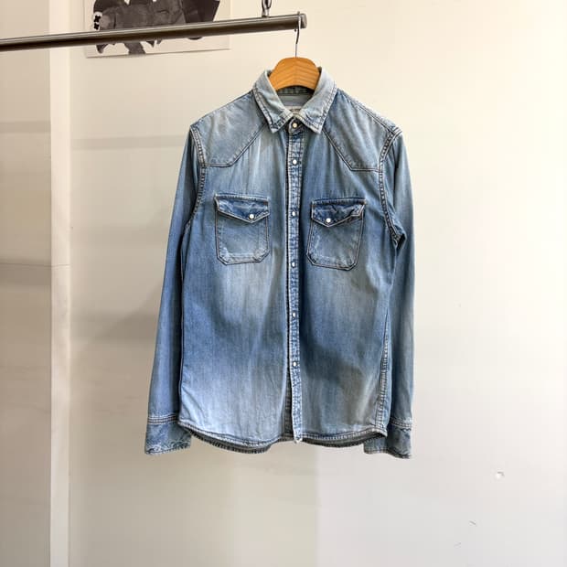 NANO UNIVERSE 데님셔츠