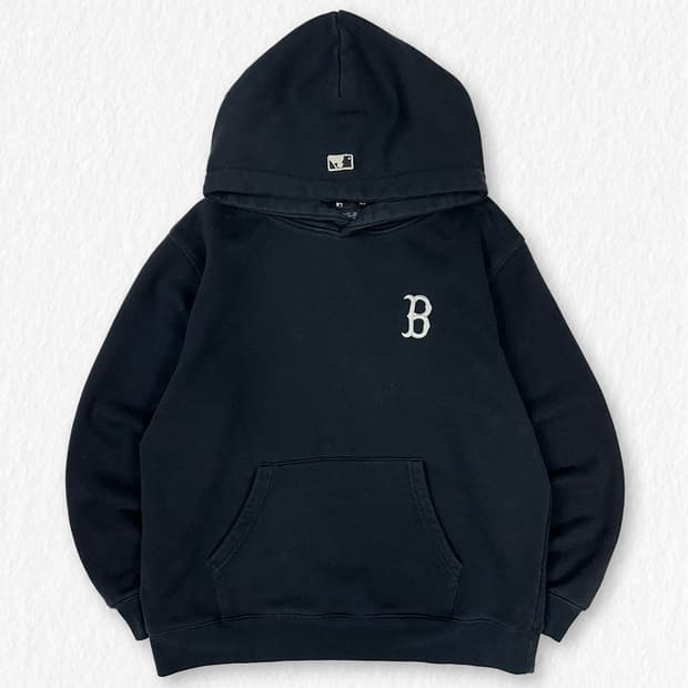 MLB 보스턴레드삭스 기모 후드티