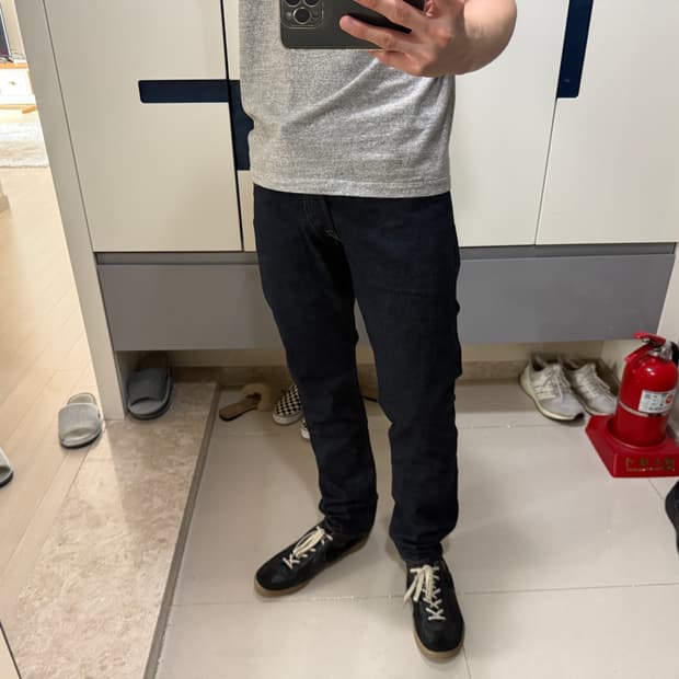 [30 X 30] RRL 슬림핏 원워시 셀비지 데님