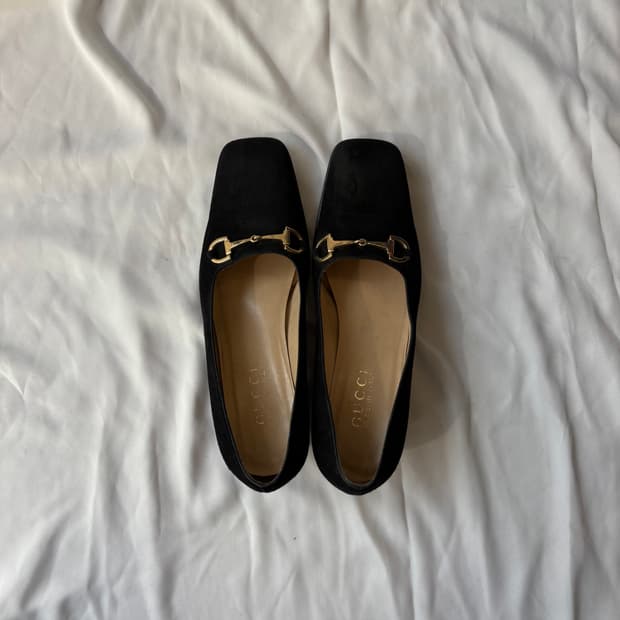 90s Gucci By Tom ford 스퀘어토 홀스빗 로퍼