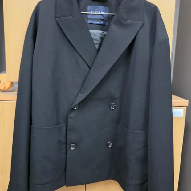 티아이포맨 더블 블레이저 자켓 100