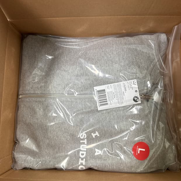 아이앱 후드집업 그레이 26ss