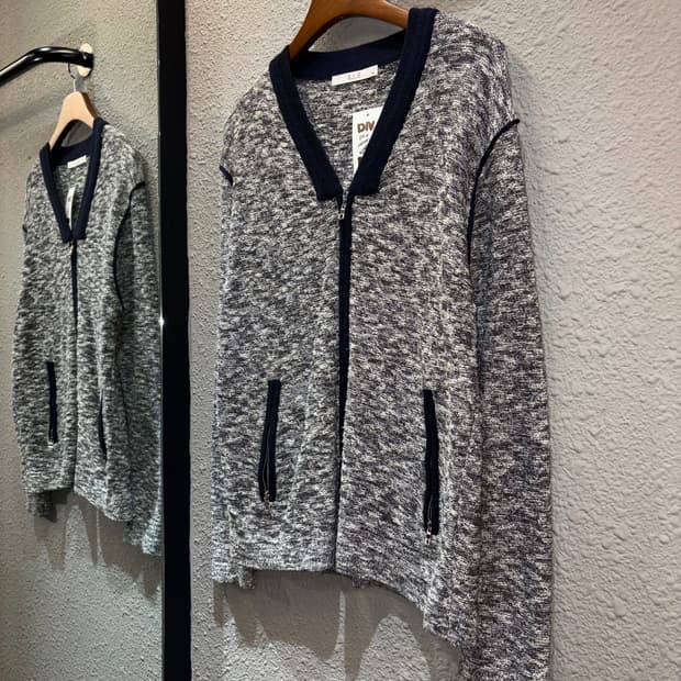 지오송지오 니트 풀집업