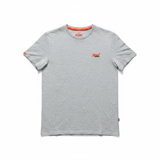수퍼드라이 그레이 반팔 티셔츠 XL