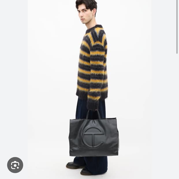 텔파 라지 블랙 여행가방 공항룩