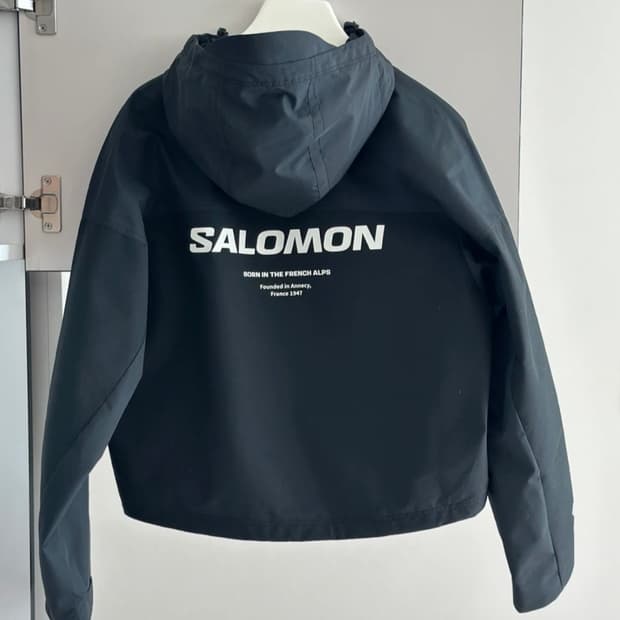 살로몬 슬레이트 고어텍스 윈드스토퍼 크롭 자켓