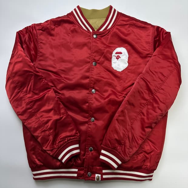 A BATHING APE 22SS 베이프 리버시블 바시티 자켓