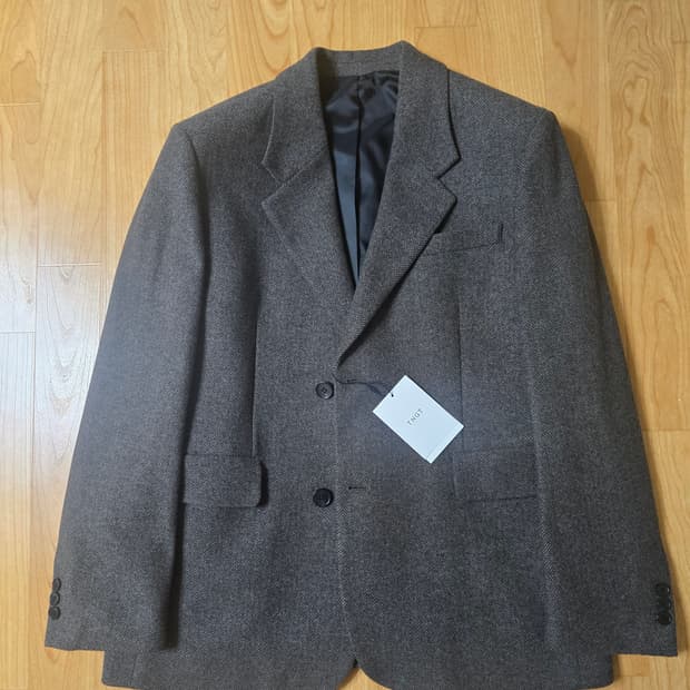 [100]딥브라운 『Redford』 헤링본 테일러드 자켓 (TNJA4F1