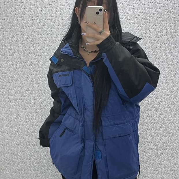 스타터 올드스쿨 레트로 멀티포켓 트러커 패딩 100 C07611