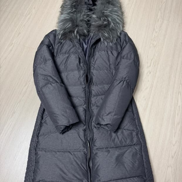 G-CUT 지컷 라쿤 퍼 롱패딩