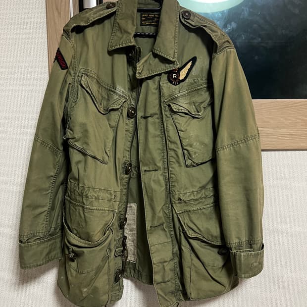 폴로 패치 필드자켓 