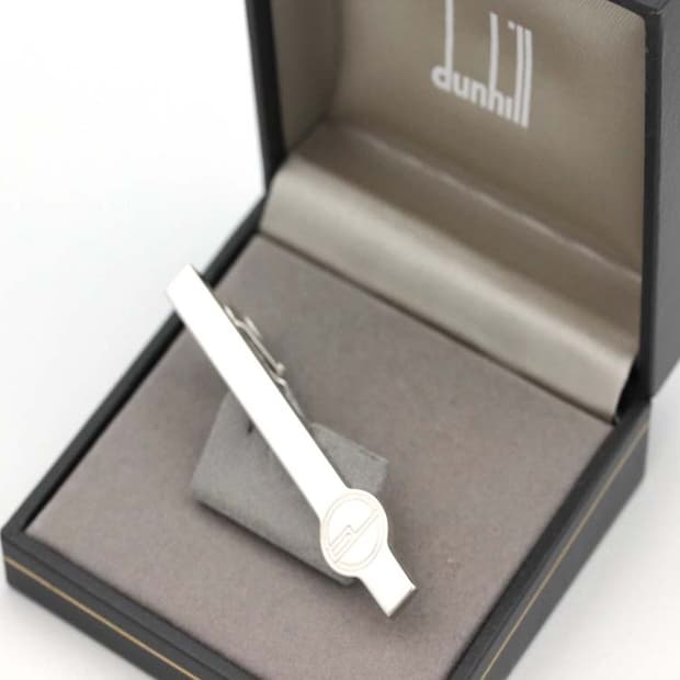 던힐 A등급 6cm 유광 거울 남자 명품 넥타이핀