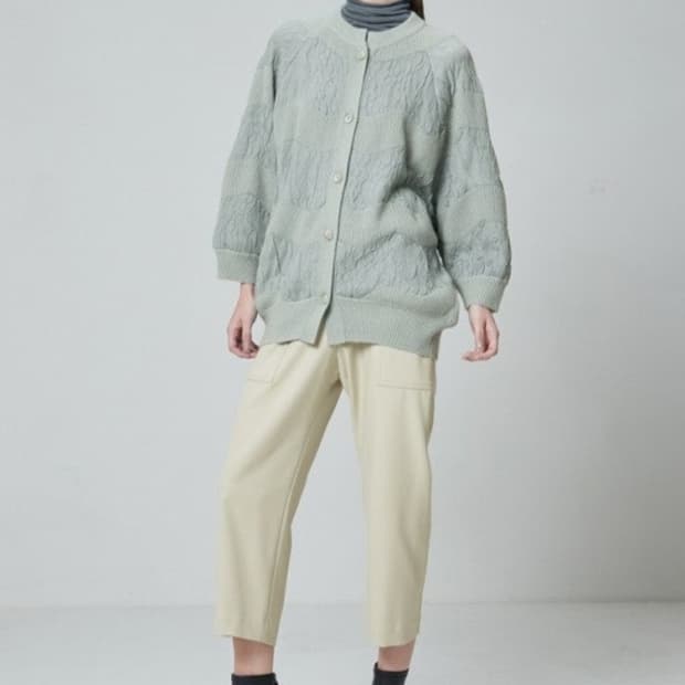 시스템 라쿤울블렌드 가디건 프리사이즈