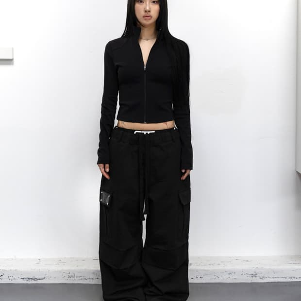 CTC Leather patch cargo pants 
