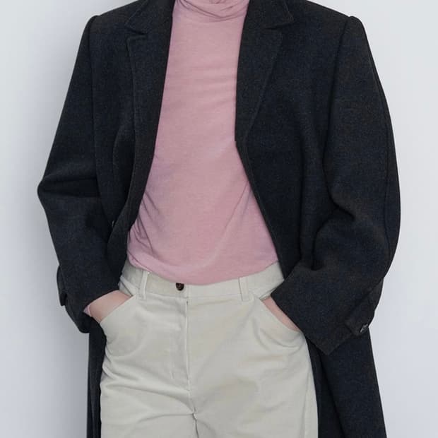 Alte 알테 빅슬리브 싱글코트 챠콜