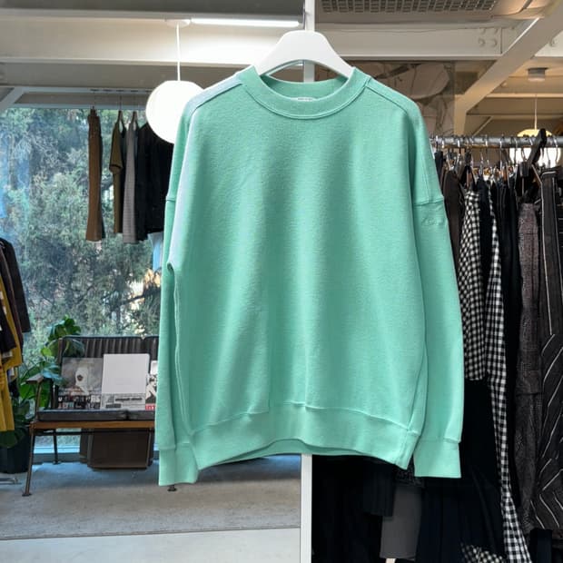 챔피온 민트 스웻셔츠