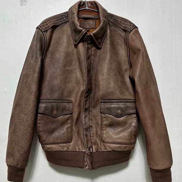 A-2 카우 레더 자켓.