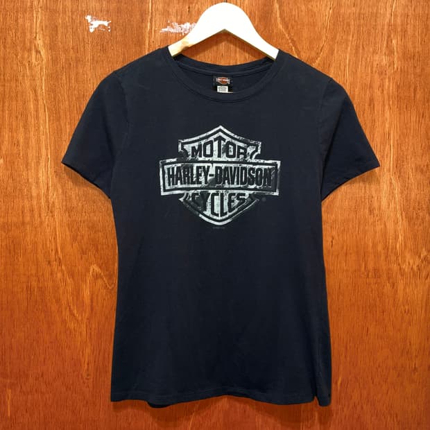 (M) Harley Davidson 할리 로고 반팔티