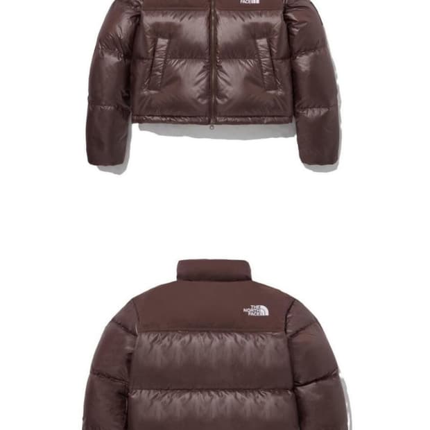 노스페이스 눕시 패딩 코코아브라운 90(s)