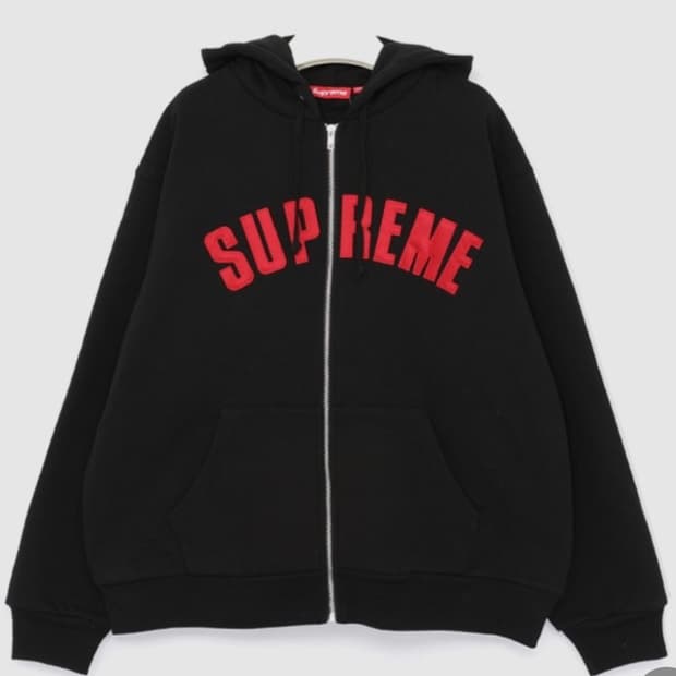 슈프림후드 블랙 XL