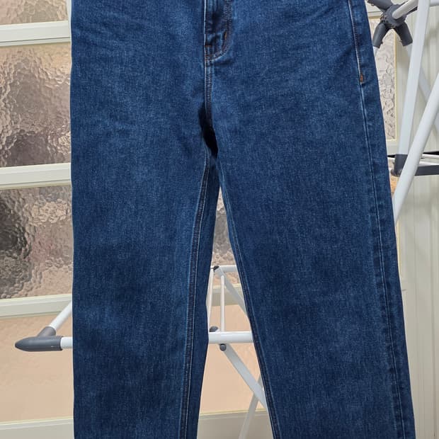 무탠다드 레귤러 핏 데님팬츠 미디엄인디고 30