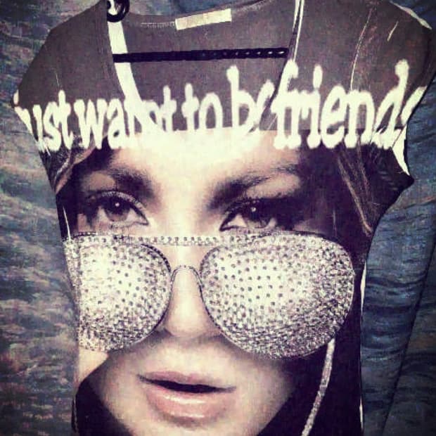 빈티지 y2k 큐빅 레터링 반팔 티셔츠