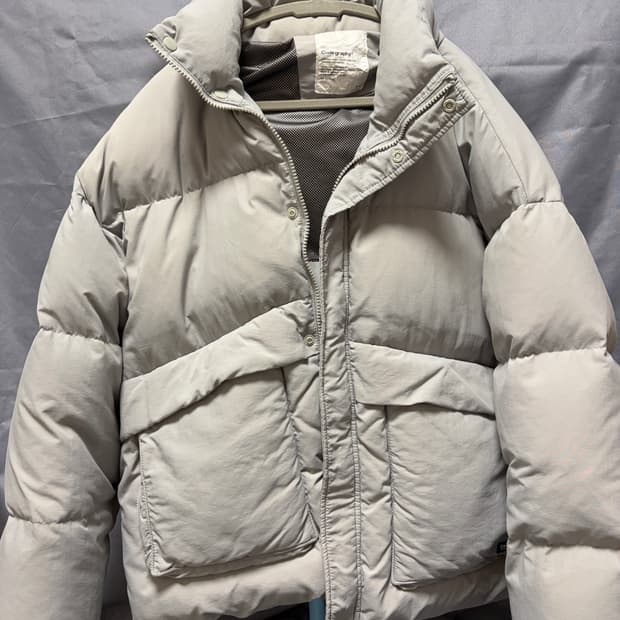 코드그라피 숏패딩 푸퍼 (L)