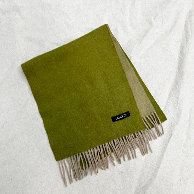  LANCETTI 캐시미어 머플러