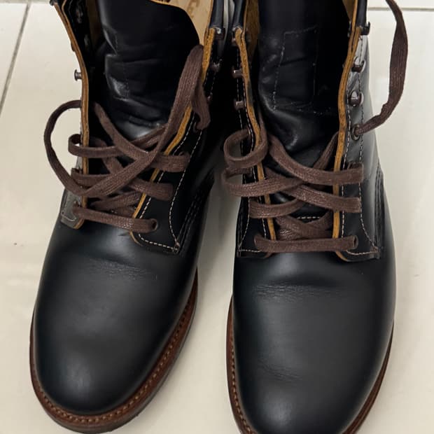 레드윙 9060 블랙 워커 부츠 265 