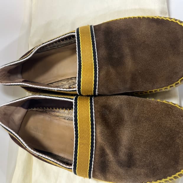 FENDI 스웨이드 에스빠드류 7